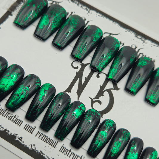 Ready to Ship - Green Beetle - Coffin