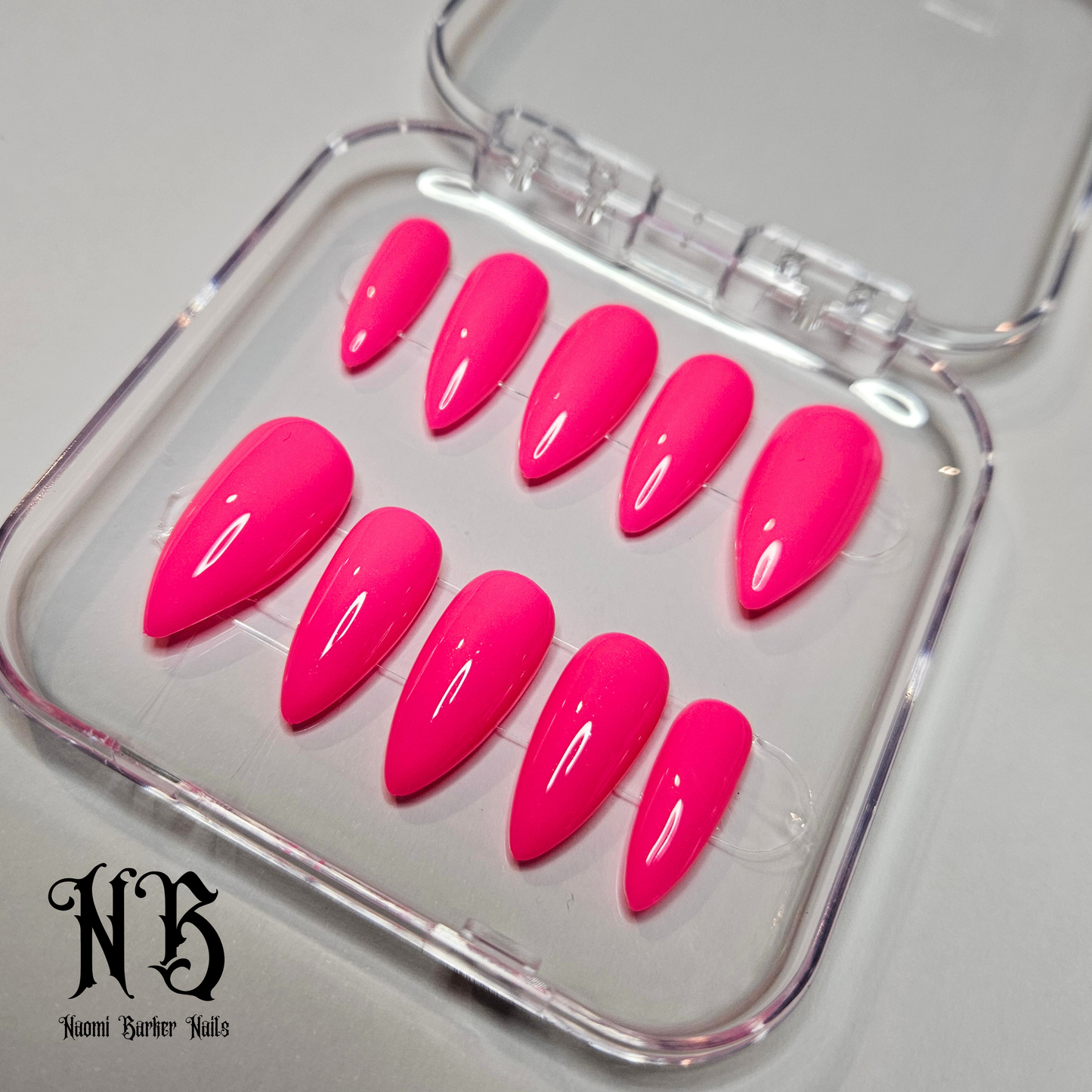 One colour nails set