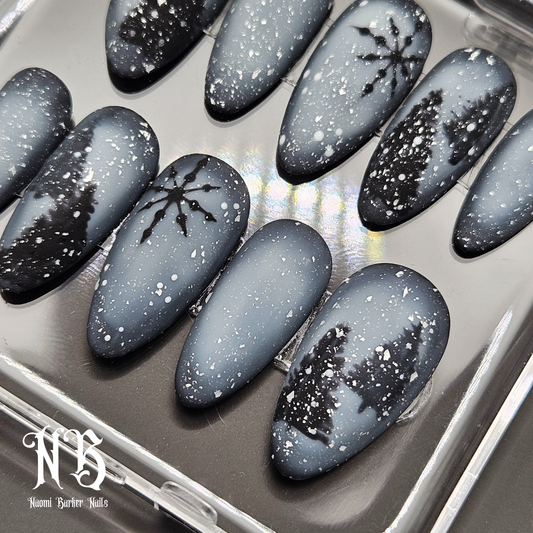 Forest in a Snowstorm