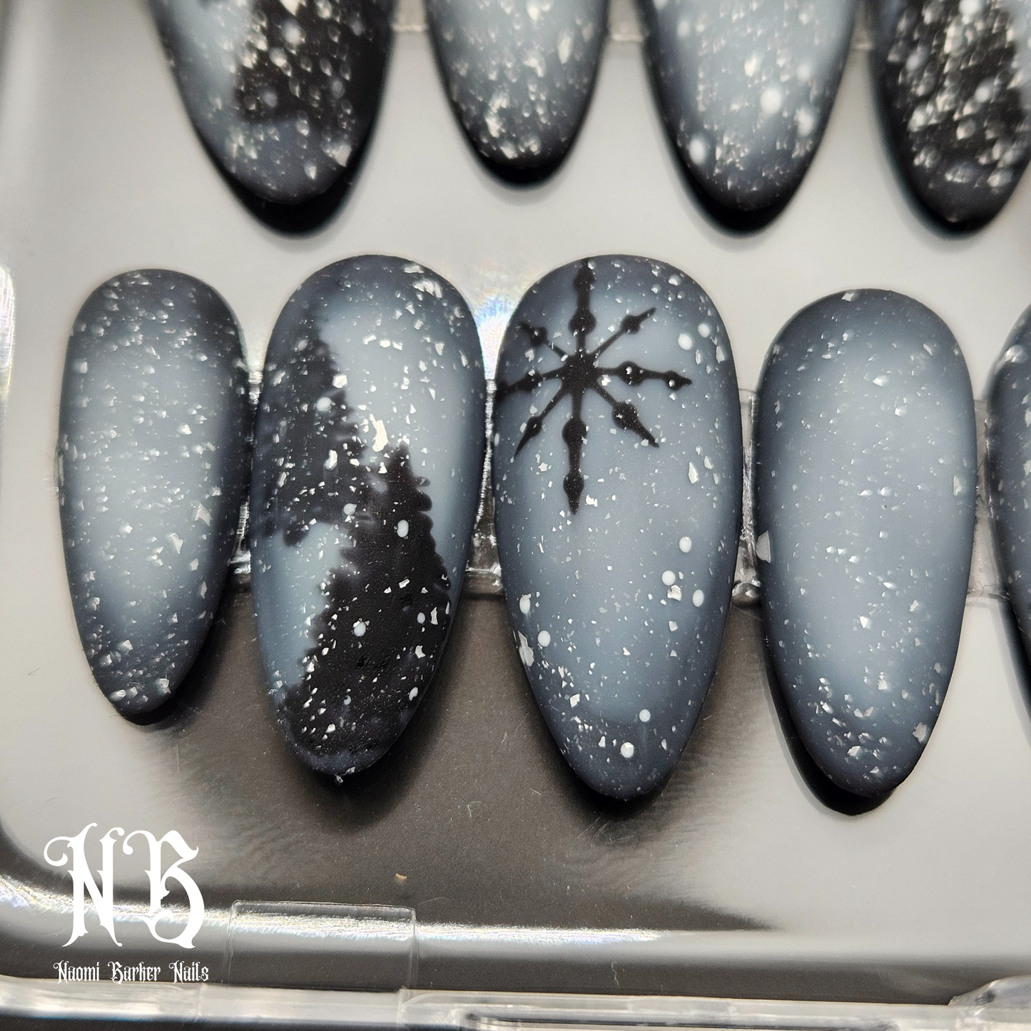 Forest in a Snowstorm