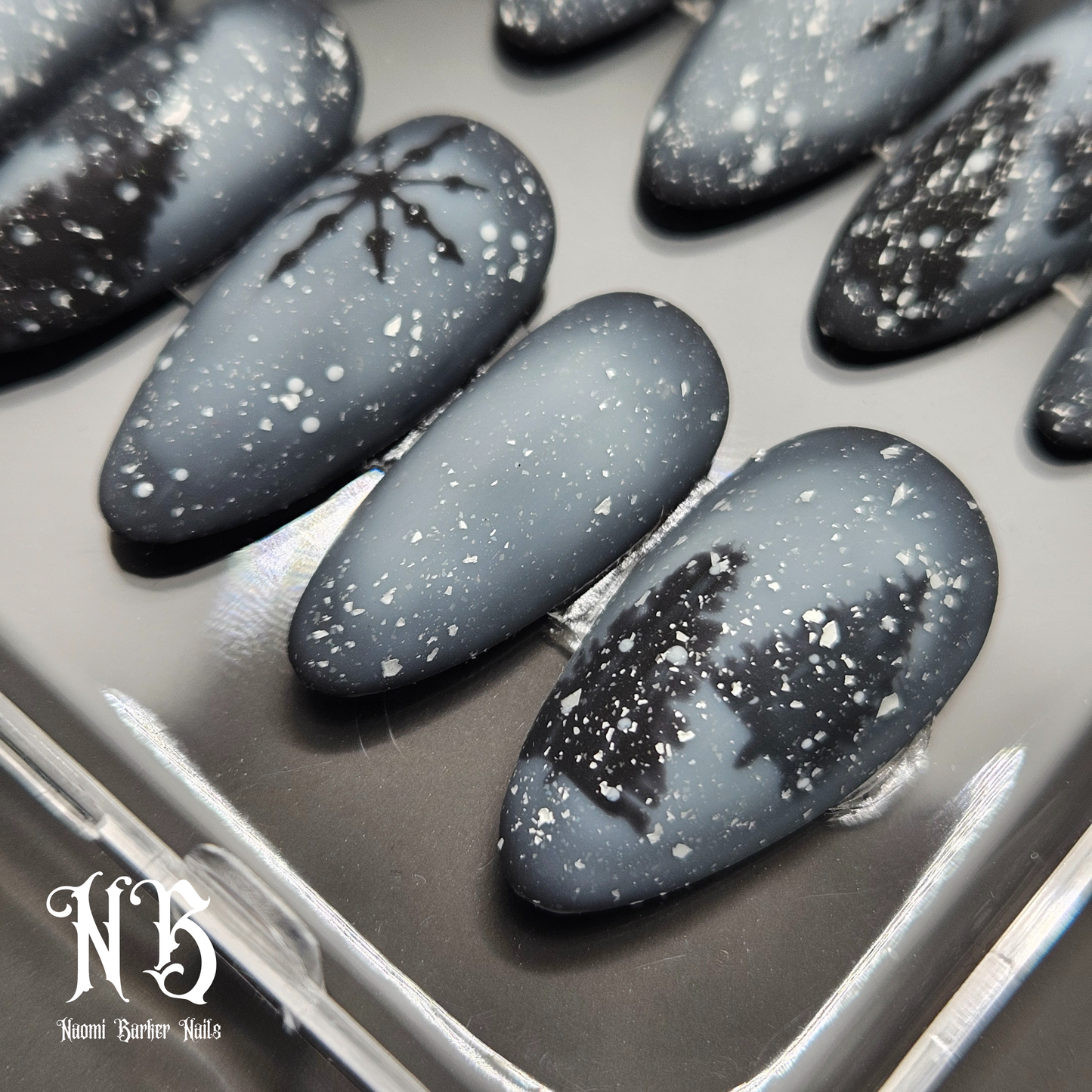 Forest in a Snowstorm