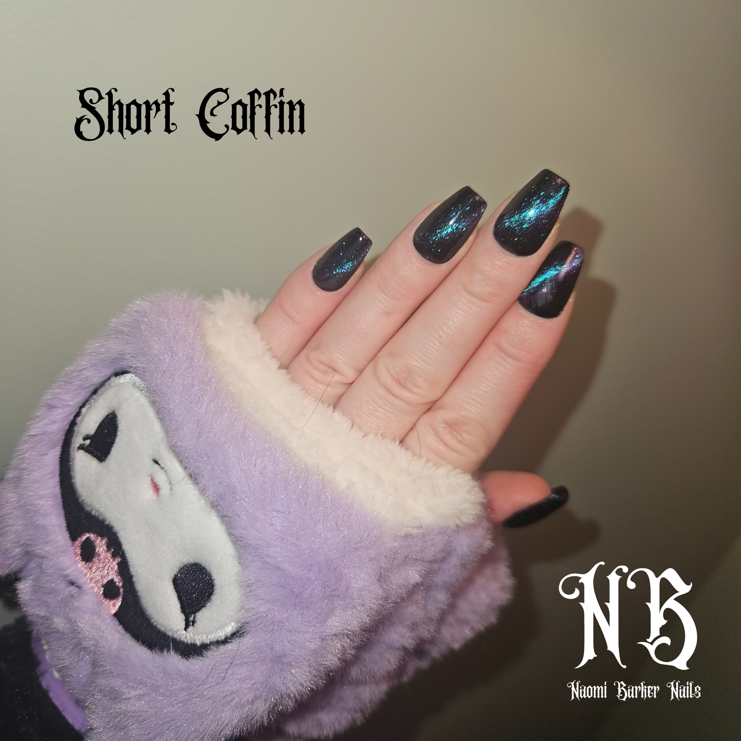 24 Set - Colour Shift Blue/Purple Cat Eye