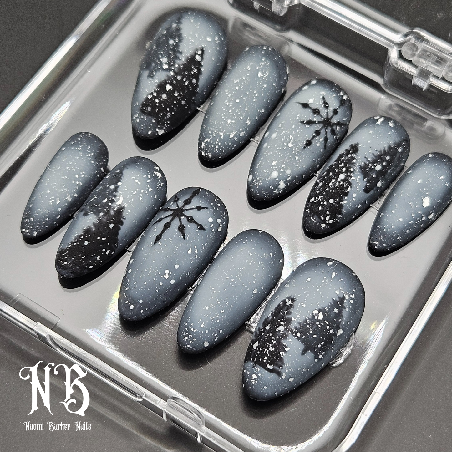 Forest in a Snowstorm