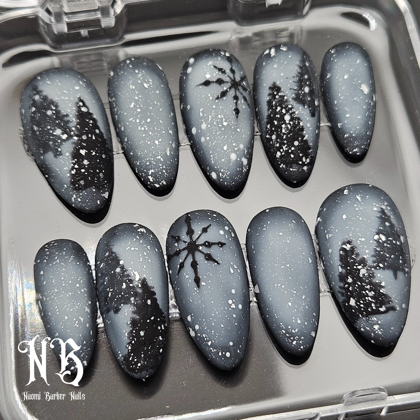 Forest in a Snowstorm