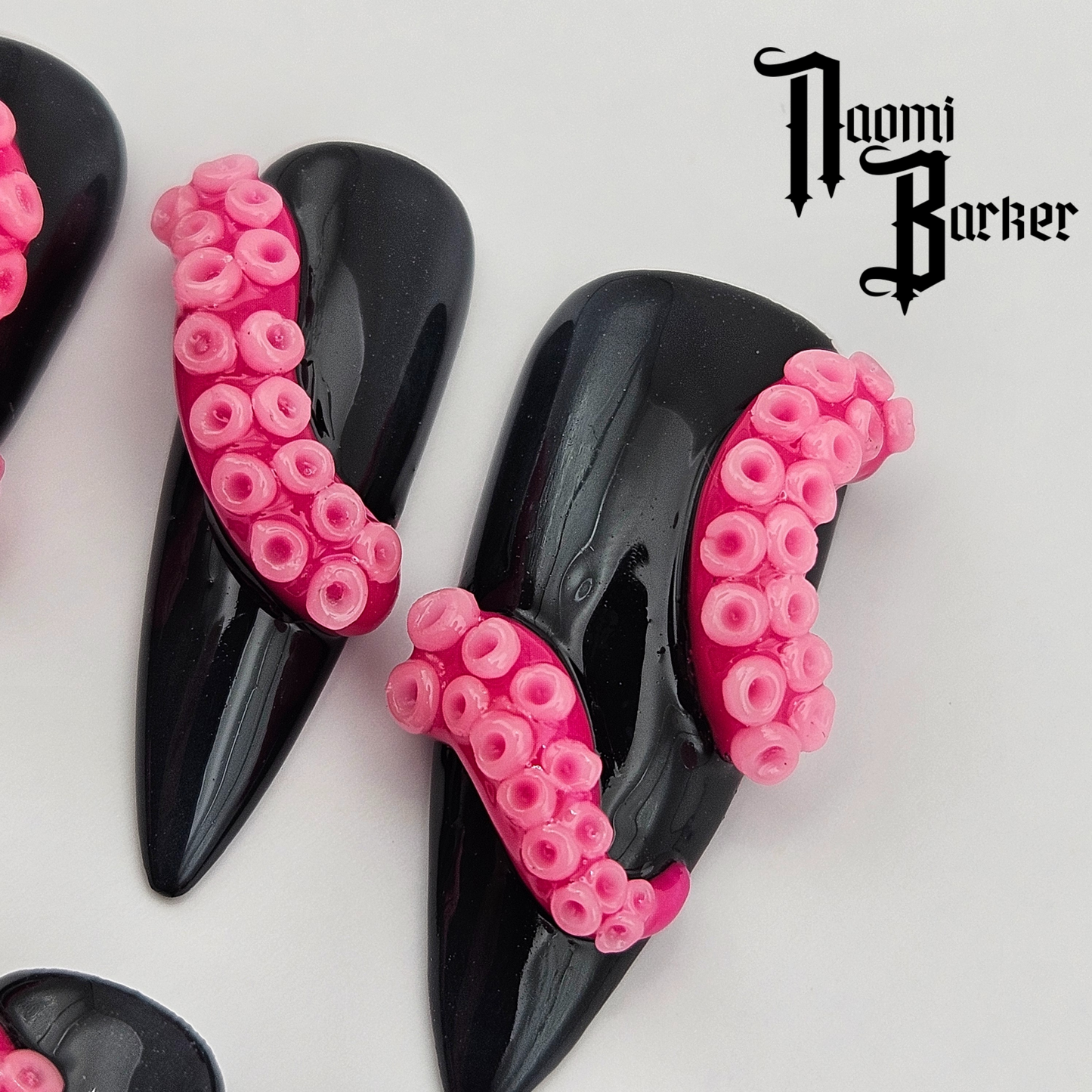 3D Tentacles. Choose Nail Shape and Length. Colour Changes Available